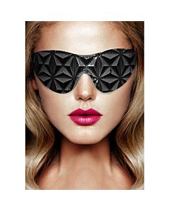 Luxury eye mask black