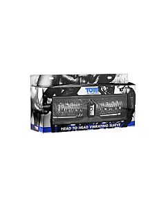 Head to head vibrating sleeve