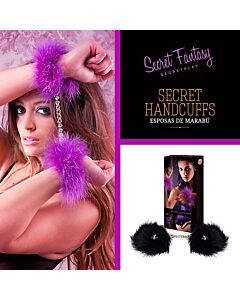 Secretplay cuffs black marabãš