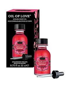 Kamasutra kissable oil of love foreplays strawberry dreams 22 ml