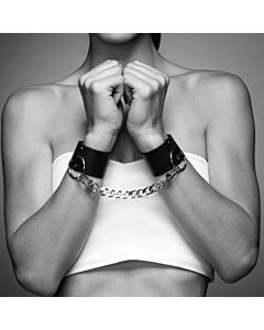 Bijoux indiscrets maze wide cuffs black