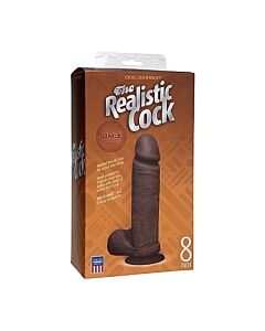 The realistic cock ur3 black 21cm