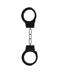 Metal handcuffs black