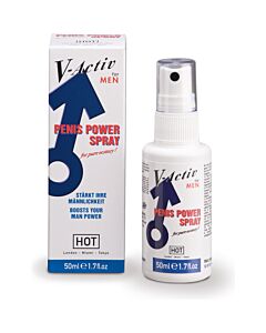Hot v-activ men penis power spray