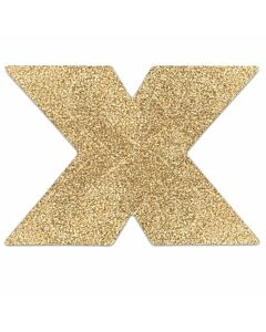 Flash Gold Cross Nipple Covers