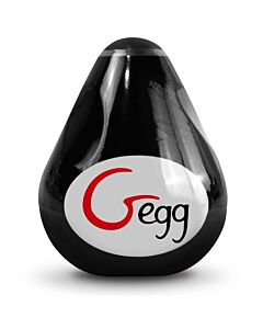 Textured Reusable Egg: Black Pleasure