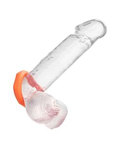 Orange Alpha Sexagon Ring