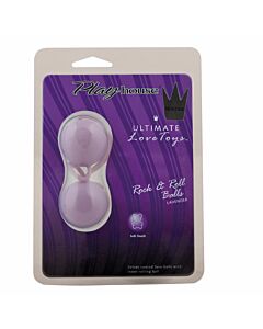Rock and roll balls lavender