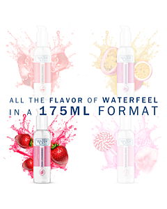 Waterfeel - Water-based Strawberry Flavored Lubricant 175 ml