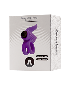 Bullet cock ring - purple