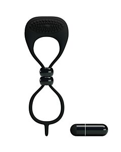 Vibrating Ring Duo Black