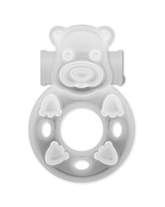 Transparent Rabbit Ring VibraClitoris