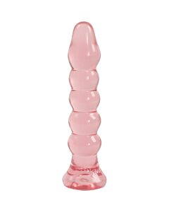 Pink Crystal - 12cm Anal Plug