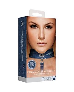 Blue Denim Collar - Ouch!