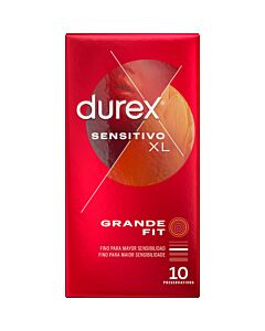 Durex XL Sensitive Condoms 10pcs