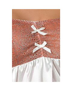 Baby Coral Satin - Sexy Lingerie Set