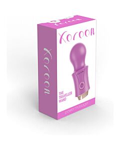 Rechargeable Vibrating Wand "Fuchsia Traveller