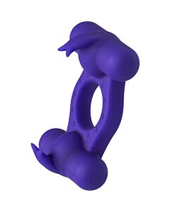 Triple Orgasm Ring - Rechargeable Silicone