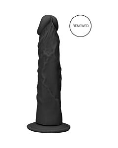 Realistic Black Dildo 9" - Phthalate-Free TPE Skin