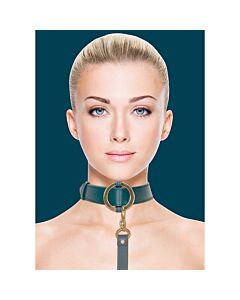 Green "Halo" BDSM Collar