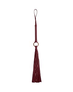 Burgundy Halo Flogger