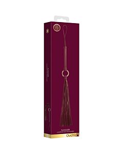 Burgundy Halo Flogger