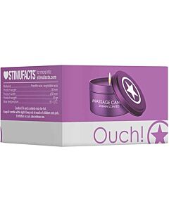 Naughty Massage Candle - Purple