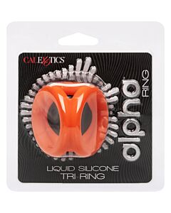 Alpha Liquid Silicone Tri-Ring - Triple Liquid Silicone Ring