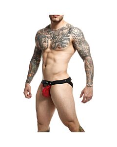 DUNGEON PEEKABOO JOCK - Red