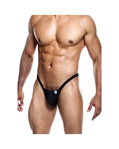 Mob and Buns Black Thong - MOB AND BUNS THONG