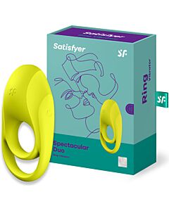 Satisfyer Spectacular Duo Vibrating Ring Yellow