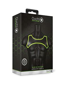 Ouch! Neoprene Glow in the Dark Harness