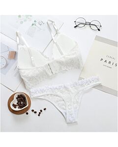 Floral Lace Set - White