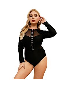 Body Mesh 3XL - Black Seduction
