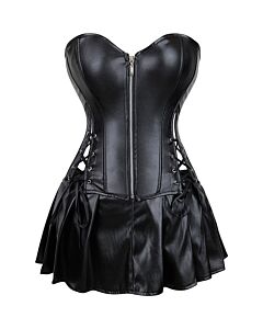 Noir Flex Black Corset - Size L
