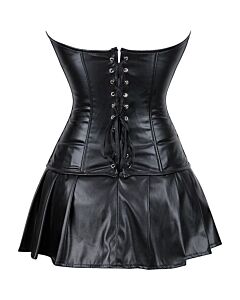 Noir Flex Black Corset - Size L