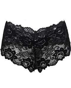 Black Floral Lace