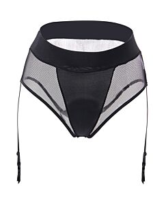 High Waist Fishnet Panties