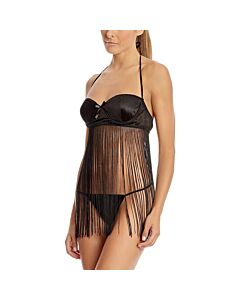 Purple Manila Set - Fringed Seduction