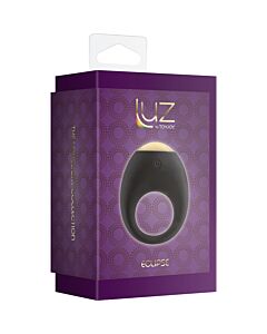 Eclipse vibrating cock ring black