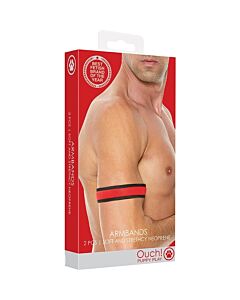 Red Armbands "Puppy Love