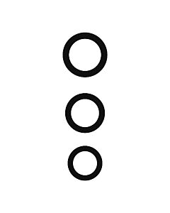 No.25 - cockring set - black