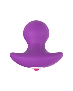 Purple Pleasure Knob - Vibrating Plug