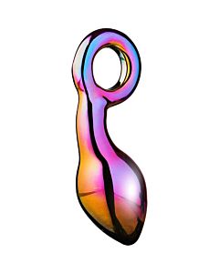 Chunky Glamour Glass Ring - Glass Anal Plug