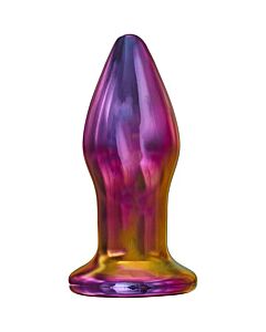 GlamPlug Glass Anal Vibrator with Remote Control