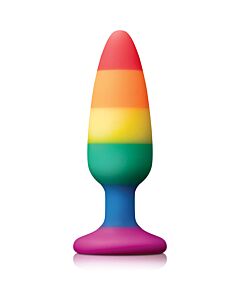 Medium Rainbow Love Anal Plug