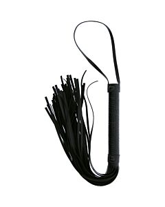 Black Croc Flogger 24cm