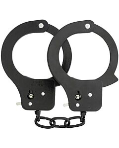 Seductive Initial Metal Handcuffs