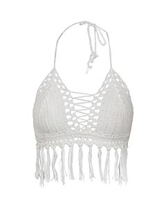 Sexy White Woven Bikini