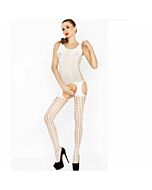 Passion woman bs029 bodystocking white one size